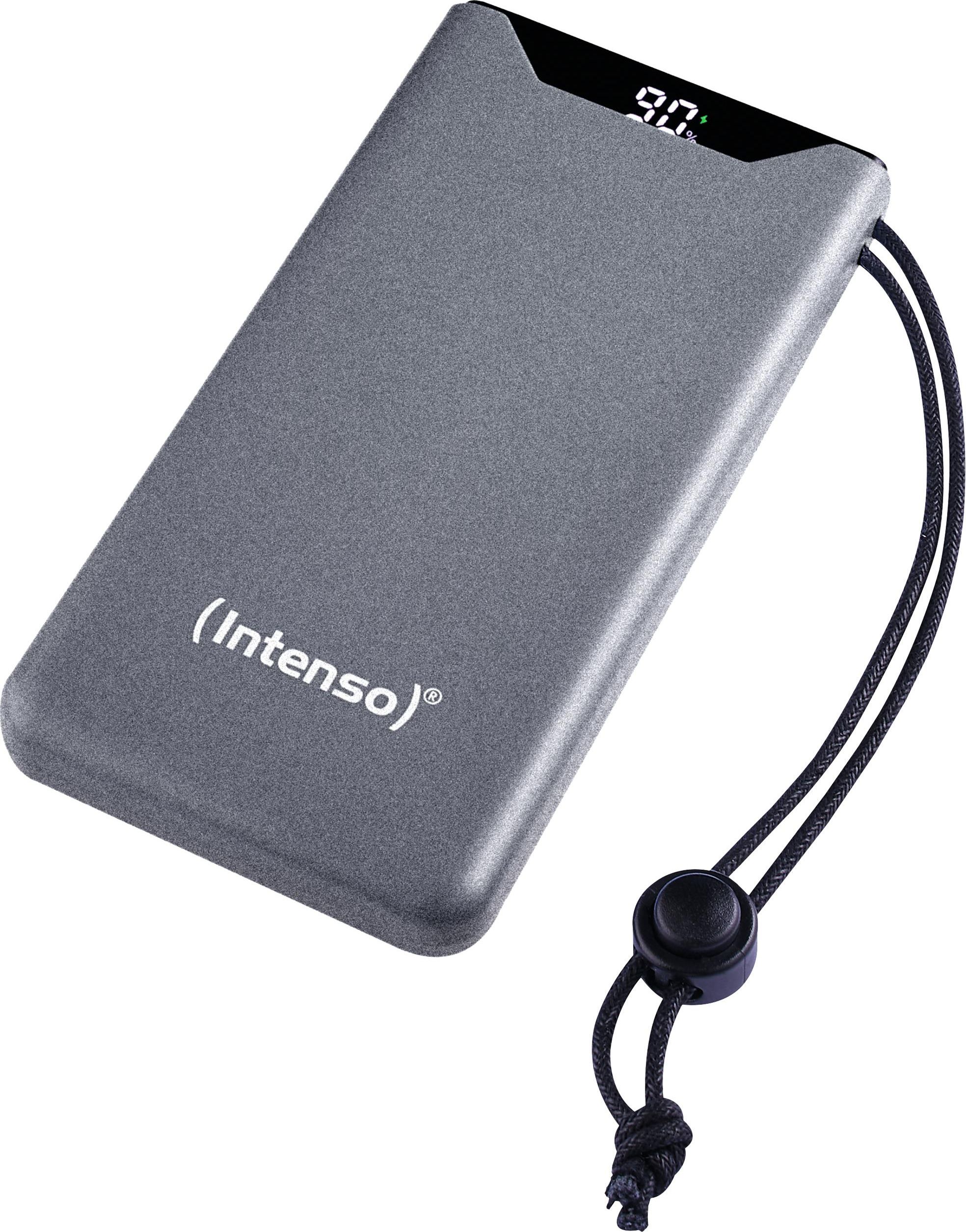 Intenso Powerbank F10000 Grigio 10000 mAh con USB-C a Tipo C