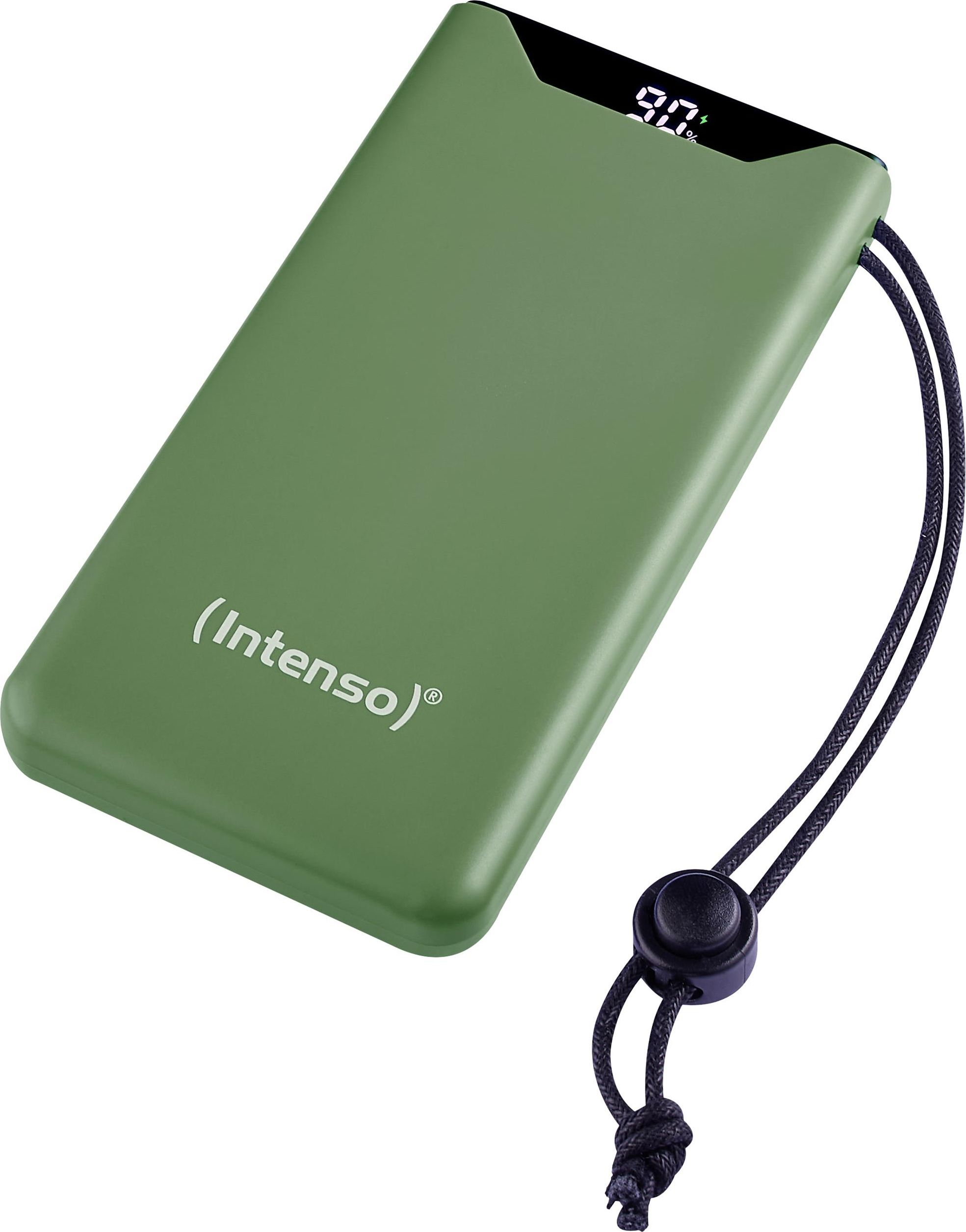 Intenso Powerbank F10000 Verde 10000 mAh con USB-C a Tipo C