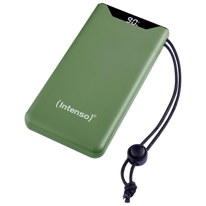 Intenso Powerbank F10000 Verde 10000 mAh con USB-C a Tipo C