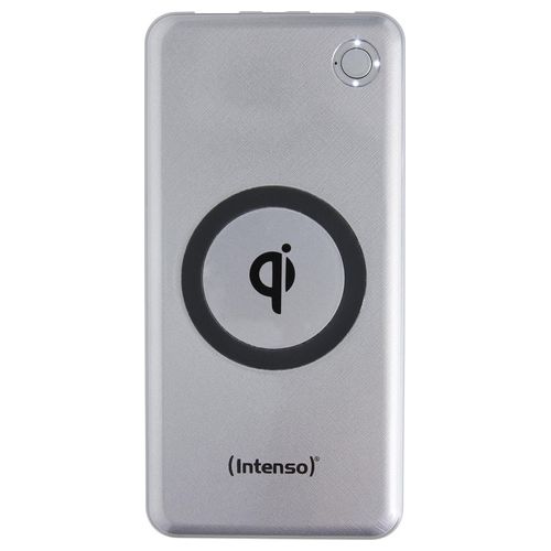 Intenso PowerBank WPD10000 Silver con Wireless Charger