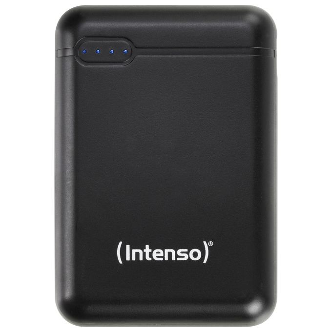Intenso XS10000 Power Bank 10000 mAh LiPo 2 Porte USB-A USB-C Indicatore LED colore Nero
