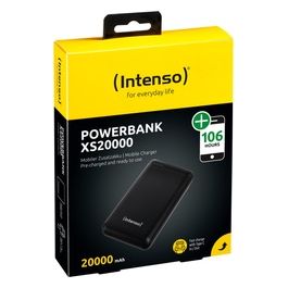 Intenso Powerbank XS 20000 Batteria Portatile Nero Polimeri Di Litio 20000mAh