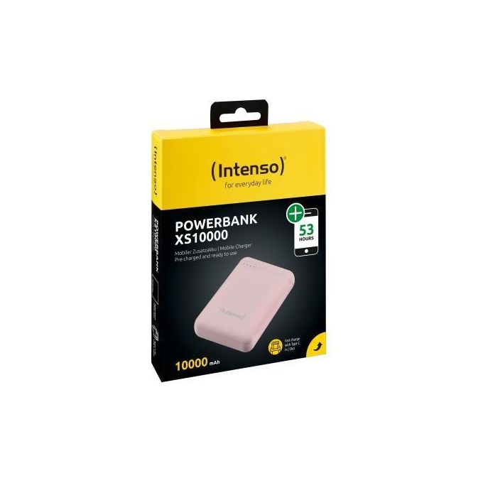 Intenso PowerBank XS10000 Rose' 10.000mAh USB-A a Tipo C