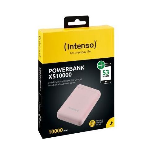 Intenso PowerBank XS10000 Rose' 10.000mAh USB-A a Tipo C