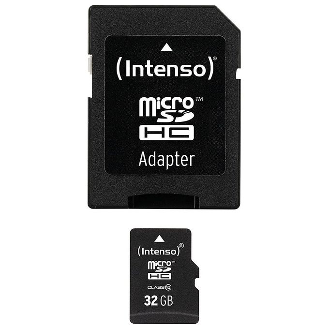 Intenso Scheda di Memoria microSD 32Gb Classe 10