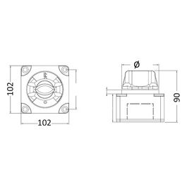 Interruttore/deviatore per Batterie 550a On-off Osculati