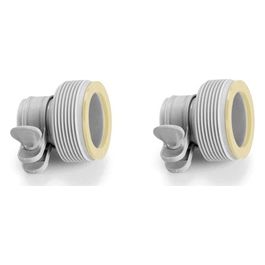 26061 Kit 2 Pezzi Adattatore Tipo B per Pompe Piscina Morsetto Accessori Filtraggio 10722
