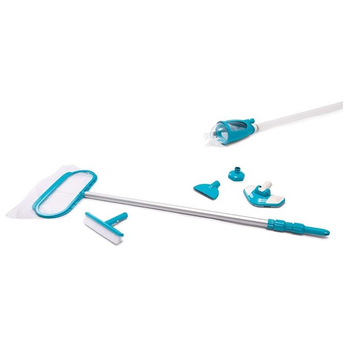 Image of Intex Kit Deluxe per la manutenzione della piscina accessori per la piscina set per la pulizia della piscina 5 pezzi Fino a 549 m Single