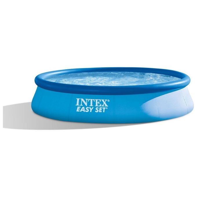 Intex 28142 Piscina Easy con Pompa e Filtro PVC Blu 396 x 84 cm 396 x 84 cm Con Pompa Filtro