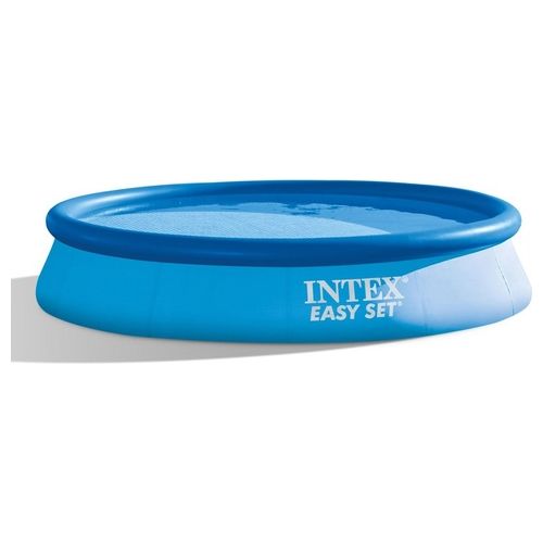 Piscina Fuori Terra Easy Set 457x84 cm Rotonda Azzurra PVC Triplo Strato
