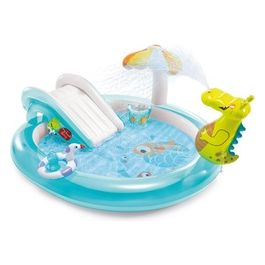 57165 Play Center Piscina Alligatore con Spruzzo 201x170x84cm