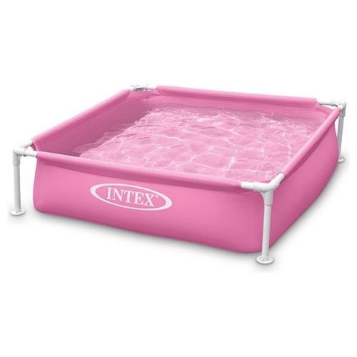 57172 Piscina Quadrata Mini Frame Fucsia 122x122x30cm