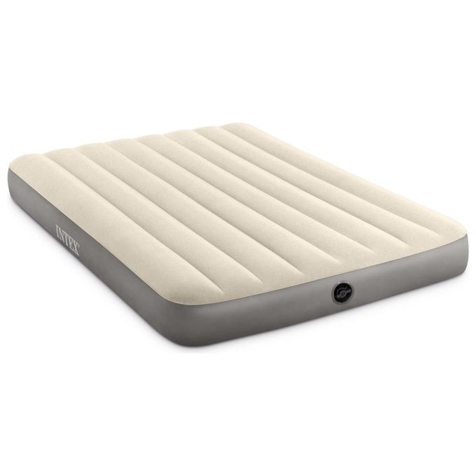 Image of Intex Airbed 64103 Materasso Unisex, Grigio, 152cm x 2.03m x 25cm