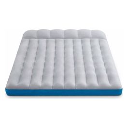 67999 Materasso Gonfiabile Camping Laminato Matrimoniale 193x127x24cm Comfort e Resistenza in Viaggio