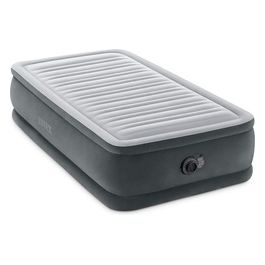Materasso Gonfiabile Dura-Beam Comfort Plush Elevato Singolo per Campeggio e Uso Interno