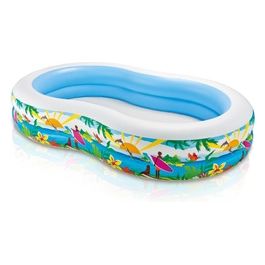 Intex 56490 Piscina Paradise Multicolore 262 x 160 x 46 cm Single