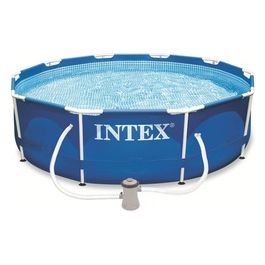 Intex Piscina Rotonda 28202UK 305x76cm con Pompa Filtro 1250 L/h Blu