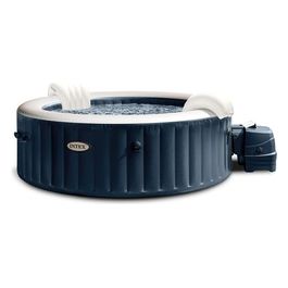 Piscina Spa Idromassaggio Bubble Massage 216x71cm 6 Posti da Esterno con Accessori