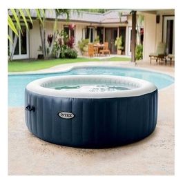 Intex Piscina Spa Idromassaggio Bubble Massage 216x71cm 6 Posti da Esterno con Accessori