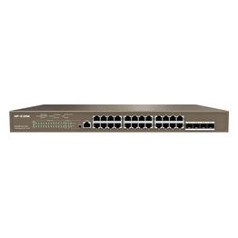 IP-Com G5328P-24-410W Switch 24 Porte Gigabit Poe4p Sfp L3 Managed Max Poe Output Power 370W Max Poe Output X Porta 30W