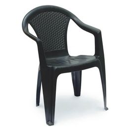 Sedia da Esterno Rattan Kora Antracite