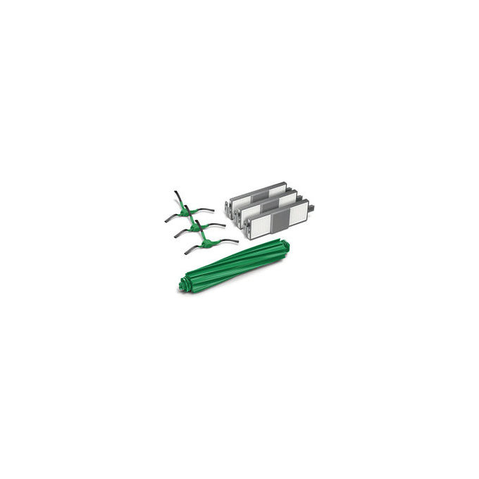 IRobot, Kit Accessori per Robot Aspirapolvere Roomba 205, Verde, 3 Filtri, 4 Spazzole
