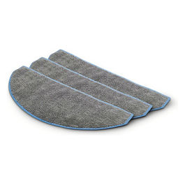 Panno Mop Robot Aspirapolvere Grigio 3 Pz