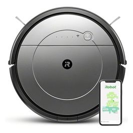 iRobot Roomba Combo Robot Aspirapolvere e Lavapavimenti Capacita' 0,45 Litri Autonomia 110 minuti Compatibile con Assistenti Vocali Grigio