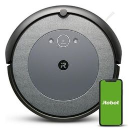 iRobot Roomba i3 Robot Aspirapolvere senza Sacchetto Capacita' 0,4 Litri Autonomia 75 minuti Wi-Fi Tecnologia Dirt Detect Grigio