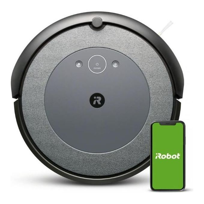 iRobot Roomba 697 Aspirapolvere Robot Senza Sacchetto Nero, Grigio 0,6 L  offerta di Expert