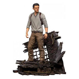 Iron Studios, Statua Nathan Drake Uncharted Movie, Art Scale 1/10, 22 cm, Deluxe