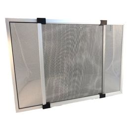 Irs Zanzariera Estensibile Telesio per Finestre Porte con Tapparella Bianco 90/172x70cm