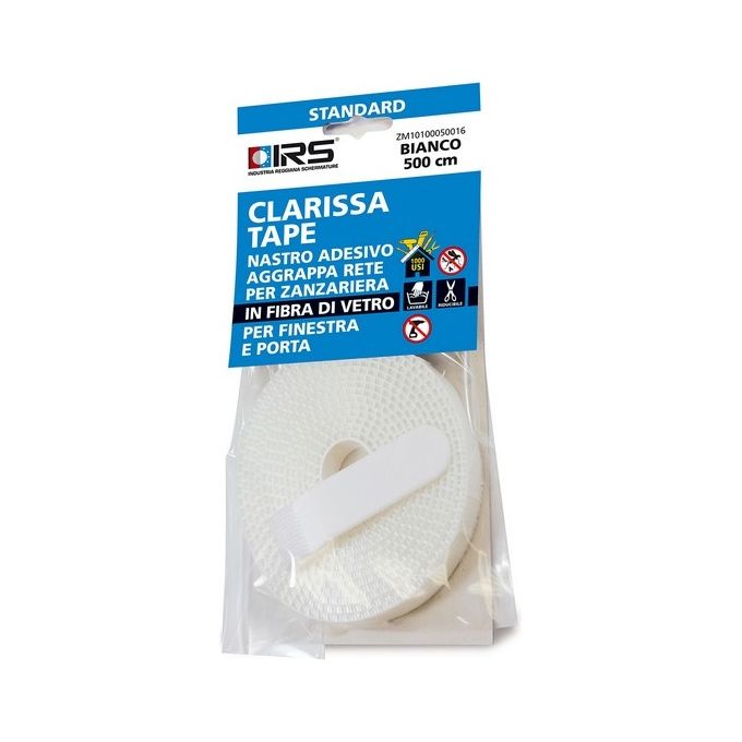 Irs Zanzariera Nastro Clarissa Bianco   Mt.5