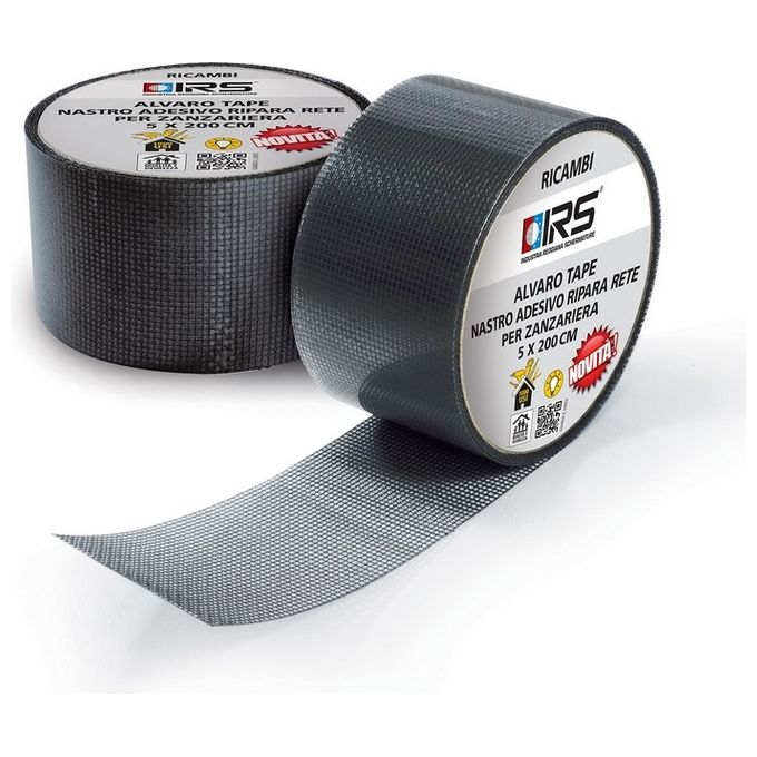 Irs Zanzariera Nastro Riparazione Grigio 2mt