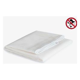 Irs Zanzariera a Tenda E-Drop per Porte e Finestre Bianco 150x250cm