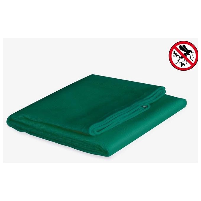 Irs Zanzariera a Tenda E-drop per Porte e Finestre Verde 150x250cm
