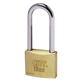 00040477 Lucchetto Ad Arco Lungo Mm 40 Chiave Piatta Cifratura Kd
