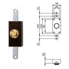 Iseo 9103050 Deviatore Pomolo Int S/a