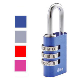 Lucchetto con Combinazione 30mm 3 Cifre Blu