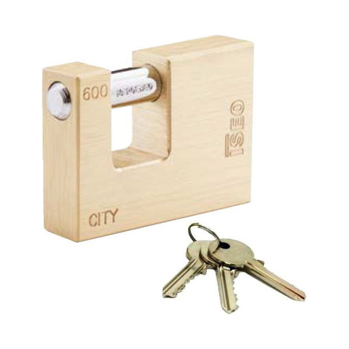 Iseo Lucchetto Ottone 55mm Serrande City