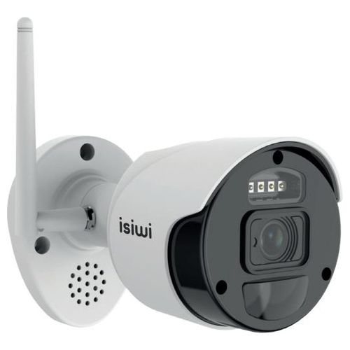Isiwi Telecamera Wireless per Kit Connect 1080p 2mpx con Funzione Pir H265 Ip66