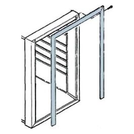 Cornice tre lati silver per CR130 Elegance 