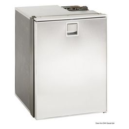 Frigo Cruise Elegant 85 lt silver 