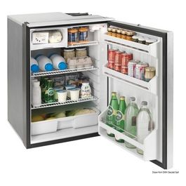 Frigo Cruise Elegant 130 lt silver 