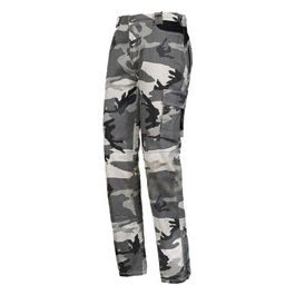 Pantalone Cotone Grigio S Mimetico 
