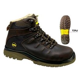 Calzature Da Lavoro Alte 44 Falcon Marrone Scuro