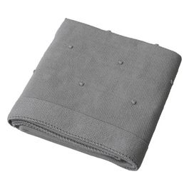 Coperta Lettino 020 2200 08 Morbido Pois Grigio Massimo Comfort per il Riposo del Tuo Bambino