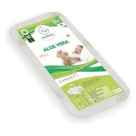 Materasso Culla Aloe Vera Bianco e Verde