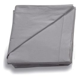 Set Letto 3 Pezzi Tinta Unita Grigio