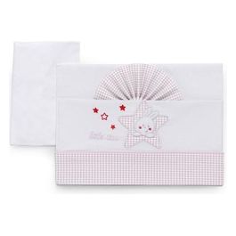 Set Letto 3 Pezzi Star Rosa